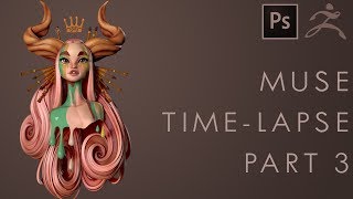 Zbrush Speed Sculpt Timelapse (Twitch Recap) - Part 3