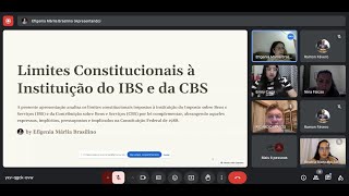 Encontro Setembro/2024 - Limites Constitucionais à Instituição do IBS/CBS - Prof. Humberto Ávila