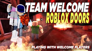 Carry WELCOME players on Roblox DOORS