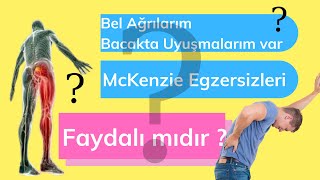 Bel Ağrısı Siyatik Ağrısı Yaşayanların McKenzie Egzersizleri için Uygunluk Anketi