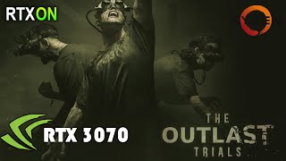 RTX 3070  | The Outlast Trials | Ryzen 5 5600 | 1080P Benchmark | RTX with Epic Settings