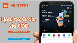 How To Book Mobile COD With GST Number on Mi Store | Complete Video | Mi Store | Mi India|