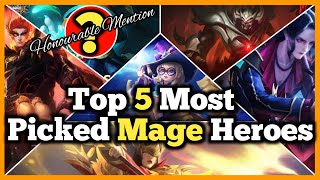 Top 5 Most Used Mage Heroes | Mobile Legends Best Mage Hero 2020 | ML Best Mage hero season 18