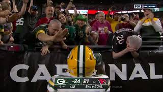 Packers Game Winning INT vs. Cardinals