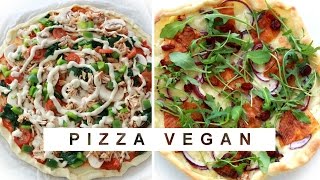 PIZZA VEGAN & HEALTHY | Fromage et Bacon recettes 100% végétales