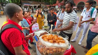 People are Crazy to Eating Panipuri ( Golgappa/ Fuchka ) in Kolkata | Indian Street Food