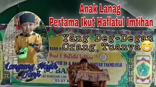 Pertama Ikut Haflatul Imtihan TPQ||Moh. Salman Alfarisi Anak Lanang ||@BaihakiStory