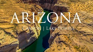 [4K] Arizona Grand Canyon | Lake Powell | Nature Relaxation, Stress Relief, Relaxing music, Relax