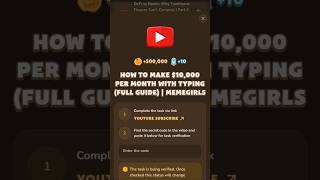 HOW TO MAKE $10,000 PER MONTH WITH TYPING (FULL GUIDE) | MEMEGIRLS