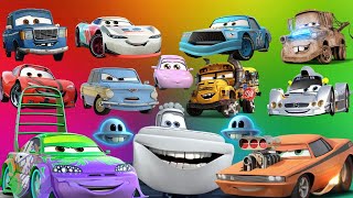 Looking For Disney Pixar Cars 3 Lightning Mcqueen, Doc Hudson, Bobby Swift, Luigi, Fillmore, Fritter