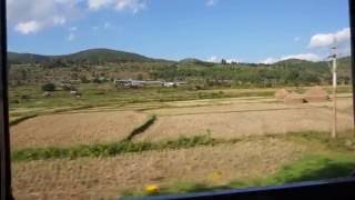 In the Train in MYANMAR