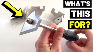 This Tool Helps RESTORE DOORS AND WINDOWS! See How...(Profile Paint Scraper/Steel Shave Hook)