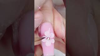 Acrylic nail art nail art 2023 | acrylic flowers nail art beautiful nail art