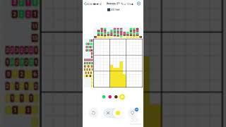 Nonogram Color | Daily Puzzle | 27.01.2021 (Chocolate cake)