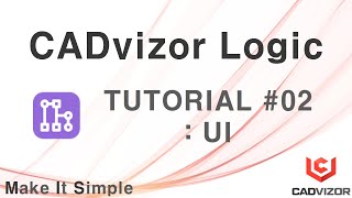 [CADvizor Logic #02] UI : Circuit design UI introduction