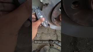 brake pads change | brakes gone bad #automobile #mechanic #honda #toyota #car