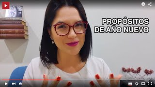 PROPÓSITOS DE AÑO NUEVO