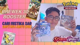 MENCARI MISTIKA DAPETNYA EMAS? Unboxing 30 Booster Packs Letusan Tanah | Pokemon TCG Indonesia