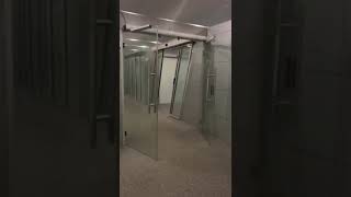 automatic glass door