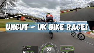 Inside The Peloton - Uncut UK Bike Race Onboard