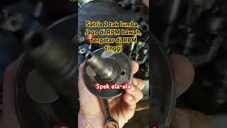 Satria 2 tak RPM tinggi mesin bergetar parah.. #tipsandtricks #suzuki #satrialumba #satria