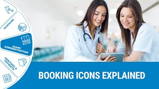 GoodX Web App - Booking Icons Explained