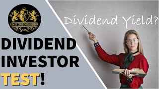 Dividend Investor Test