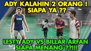 ADY LESTY BILLAR ARFAN MAIN BADMINTON MALAH RIBUT !! SIAPA YANG MENANG ? SIAPA YANG KALAH ?