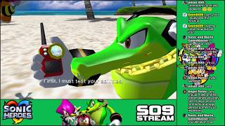 [S09 Stream] Awesome Chaotix - Sonic Heroes Playthrough (Team Chaotix + Finale)