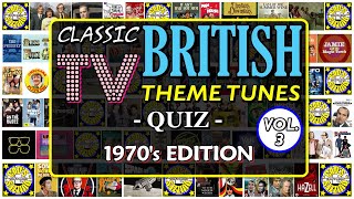 Classic British TV 📺 THEME QUIZ Vol. #3 (1970's Edition) - Name the TV Theme Tune - Difficulty: HARD