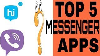 TOP 5 MESSENGER | FIVE BEST MESSENGER APPS | BEST MESSENGING APPS ON PLAY STORE