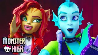 ¡Finnegan y Toralei encuentran la canción perfecta para las audiciones de la banda! | Monster High™