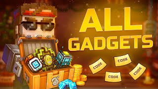 ALL GADGETS SHOWCASE IN PIXEL GUN 3D