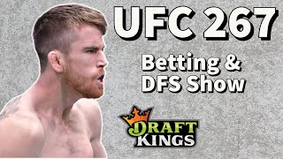 UFC 267 Betting and DFS Picks & Preview Show