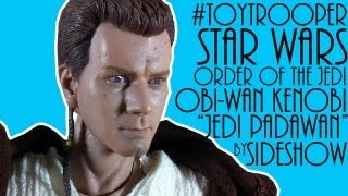 Toytrooper Review: Star Wars Order of the Jedi Padawan Obi-Wan Kenobi Action Figure by Sideshow