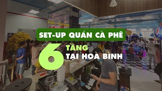 SETUP QUÁN CAFE KẾT HỢP BỂ BƠI - TUẤN KHÁNH COFFEE #daotaophache #moquancafe #setupquancafe