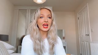 Christmas grwm + hair transformation: 70s inspired curls n bangs