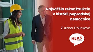 Najväčšia rekonštrukcia v histórii popradskejnemocnice #zdravotnictvo