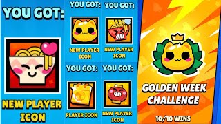 Golden Week Challenge Rewards, Bling and Player Icons - Brawl Stars - Brawl Talk