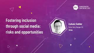 Fostering inclusion through social media risks and opportunities