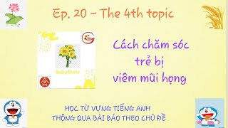 RE20T4 - Cách chăm sóc trẻ bị viêm mũi họng