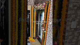 #housewarnings /#gruhpravesh /house warming decoration/#flowersdecoration