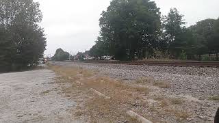 Norfolk Southern Local Train P43 Passing by Belmont, NC 9-29-23.