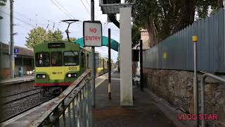 Irish Rail IE8100/8300 Dart at Sydney Parade Railway Crossing