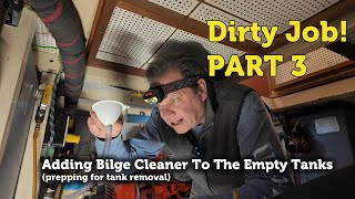 Diesel Tank Removal Prep 36 Grand Banks UPDATE!