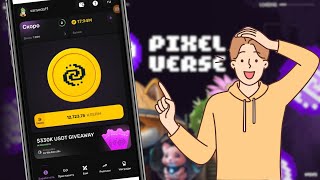 Тапалка без вложений PixelTap от PixeiVerse Обзор #тапалка #pixeltap #pixelverse