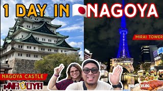 We Explored Nagoya in a Day! Osaka to Nagoya Castle - Japan Travel Guide 2024 | MOJHI VLOG