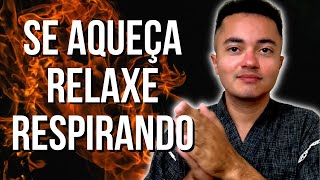 Como aquecer o corpo no frio e relaxar em 2 minutos usando a respiração