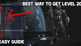 Injustice 2 - Easiest/Efficient Guide to get Max Level Characters