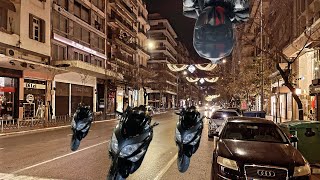 🎥Ένα VLOG πριν την ΔΟΥΛΕΙΑ🔥#tmax500 #skg #yamaha